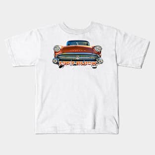 1957 Buick Century 2 Door Hardtop Coupe Kids T-Shirt